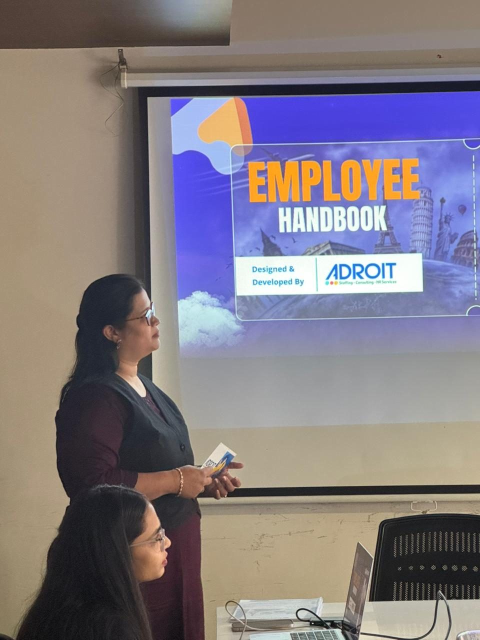 ADROIT team activities with clients and candidates