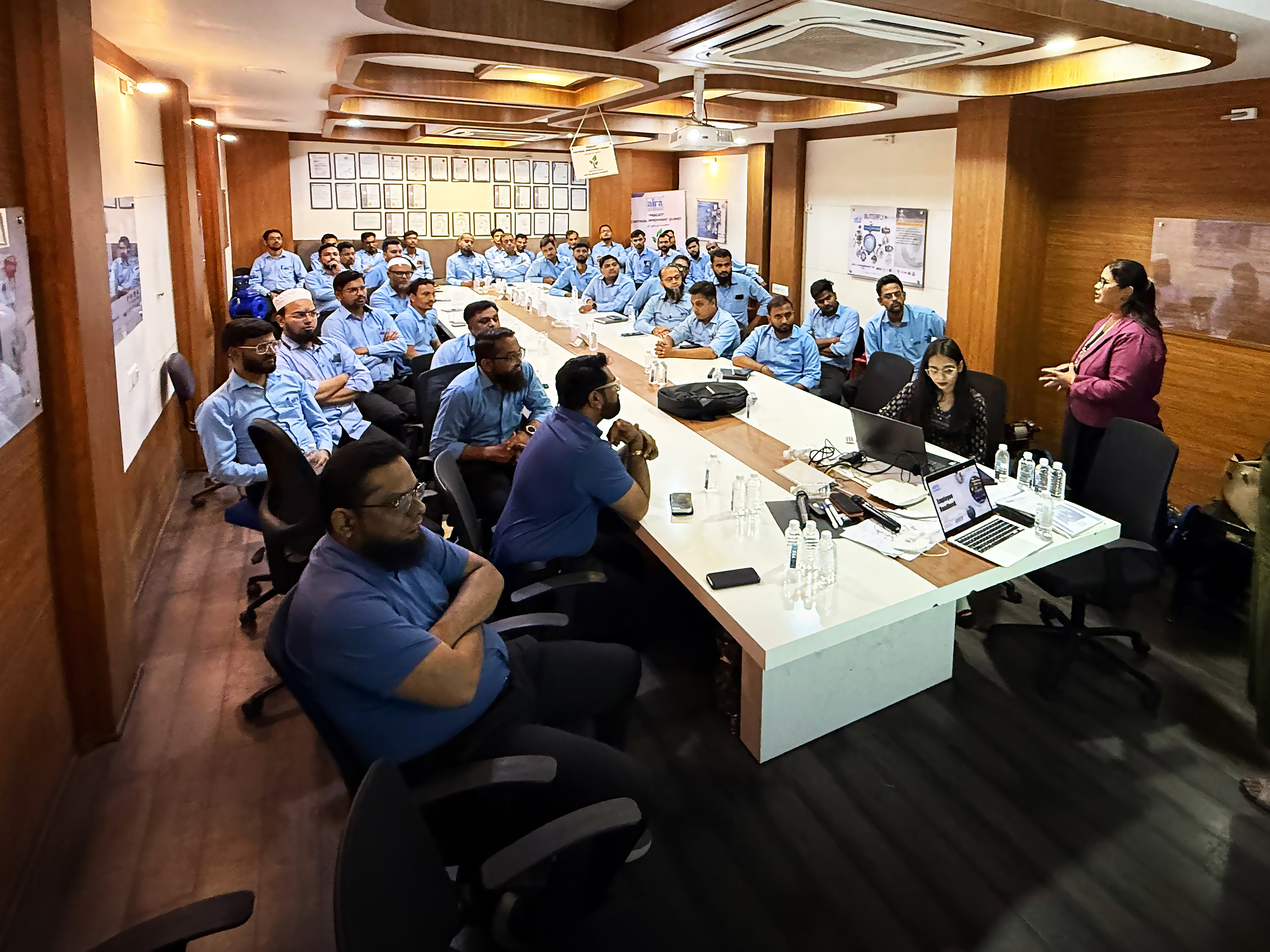 ADROIT HR Services team conducting a training session